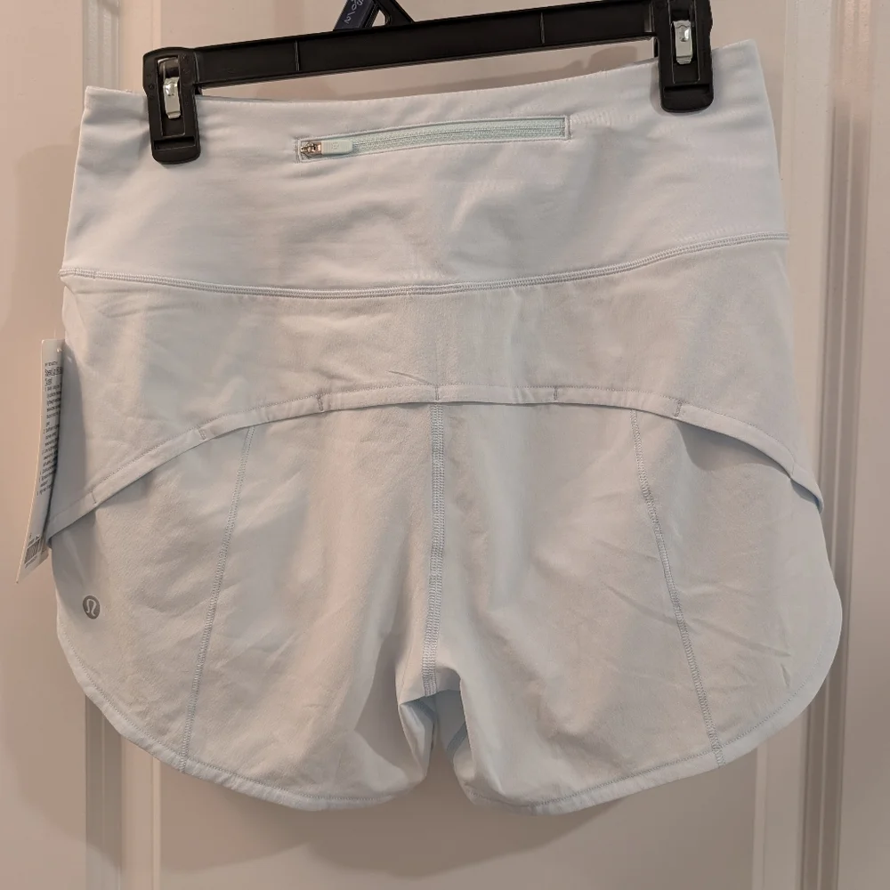 NWT Lululemon Speed Up HR 4" Shorts (Size 6, Color SHRB) - Picture 4 of 10